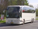 Mercedes-Benz Travego (FLX-646) dopravcu Bus line z HU prechdza Tatr. Lomnicou. © Dispecer