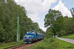 Vlakov 210.023 + pk 210.039, Os 18911, ertova Stna - Vy Brod Klter, 11.8.2016