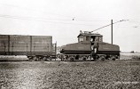 D Es zeigt die Lok 2 (AEG 1911) mit dem im Jahr 1953 von der Kreis Ruhrorter Straenbahn nach Stafu