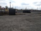 P��prava na stavbu kanalizace (stanice Zahradn� m�sto)