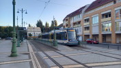 Vlakotramvaj ped ndram v Szegedu