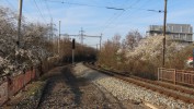Nov� vjezd od Kr�e je vlevo a u� kousek za mostem p�es Z�b�hlickou 29.3.2019