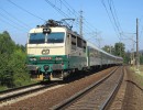 151.004 uh�n� sm�rem na Prahu p�es Z�b�eh na Morav� s  Ec 142 Odra, 18.8.2009