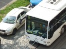 Nzkopodlan nhradn autobus X15 mezi zastvkami U Prhonu a Ortenovo nmst