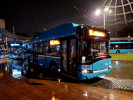 Trolejbus koda 26Tr ev..3740 ek na odjezd z obratit Hlavn ndra. (27.10.2023)
