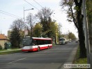 Ev. . 90 (Solaris Trollino 12 AC) v ulici Krnovsk.