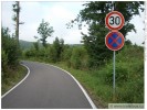 Dopravn� zna�en� na za��tku silnice