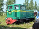 Motorov lokomotiva Tu4 odstaven u depa
