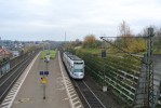 Vlakotramvaj v zastvce Kassel-Oberzwehren