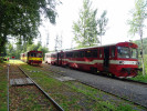 Zbojsk- M152.626, M52.450 a pravideln osobn vlak do Brezna ve sloen 812 004 a 812 011.