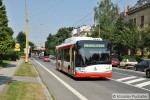 Ev. �. 304 (�koda 26 Tr Solaris) v ulici Olomouck�.