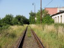 pohled zp�t po hlavn� koleji