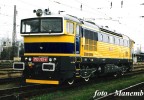 1.11.2002 odjd z T nov modernizovan lokomotiva 753 703 ke svmu majiteli OKD