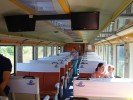 Interir vlaku Kiinv  Iasi-Socola