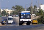 Tm vechny dostupn druhy dopravy na Djerbe ve vlncm se havm vzduchu