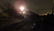 Prvn vlak na most V Korytech 22.11.2018