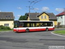 Ev. . 135 (Karosa-Renaul City bus) v kiovatce Gudrichova  Bloveck.