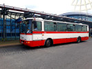 Karosa B 931 ev.č.7443 v pražském terminálu Letňany při příležitosti autobusového dne PID. (7.5.2022