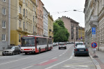 Posledn 15 Tr 3505 i provoz trolejbus ulic Hlinky v tomto smru bude minulost. 6. 5. 2022.