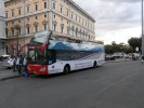 Vyhldkov autobus u ndra Roma-Termini