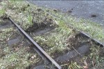 P�ejezd pod h�j. Brezova dnes jiz tu koleje nejsou diky cyklostezce :-(