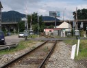 vjezd v km 1 trati od Rajca, tady n�kde b�vala zast�vka Nov� �ilina 