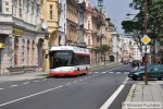 Ev. . 95 (Solaris Trollino 12 AC III) v ulici Olomouck.