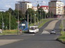 Jirkov (Dvokova ulice s torzem nikdy nedostavn tramvajov trati)