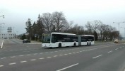 2016 02 09 - Nejdel dvoulnkov autobus v Evrop Mercedes-Benz Capacity L - Praha