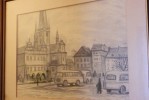 Zaj�mav� obraz nalezen� objektu Litom��ick�ch gar��. Jak� m�sto kresna zachycuje ?