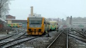 2016 12 22 - Vykolejen� osobn�ho vlaku Regionova - Kladno 22.12.2016