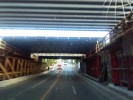 Vrovice - most Slavie 24.9.2018 - v noci osazena ka severnho mostu
