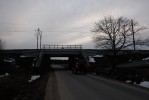 Most pes silnici do Bor, pohled smr Bory