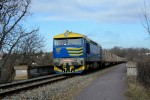 20190214(3) druha cast vlaku Breclav - Moravske Budejovice pred Znojmem