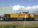 Njak dieselov loko sprvce infrastruktury (foto z vlaku)