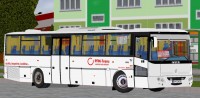 Irisbus Axer z linky BA - VK je pripraven na vykonanie spoja prm. linky VK - ZV.