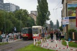 Spousta tramvaj� v Gliwic�ch.