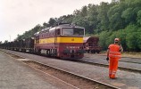 750.326, Lun u Rakovnka, 29.6.2003, vlak u je oekvn