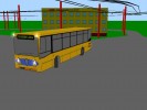 Prototyp zjezdovho autobusu Kvele A-WEZ po pjezdu do arelu DSMR.
