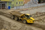 Volvo skl�pa� na prepravu zem�n