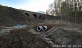 Viadukt ped bvalou panelrnou na trati Plze - Vejprnice