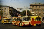 Jerevan 24.9.2001 - pazk, 14Tr a RVZ-6 pod uniktn "trolejovou korunou"