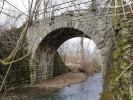 Most pes potok Ran 