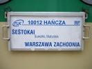 rychlik "Hancza" Sestokai - Warszawa