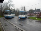 Ostrava-Polanka nad Odrou, oboje vozy Karosa B932.1676 r.v. 1997 . 6470 a 6473