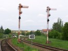 Vjezdov mechanick nvstidla trati 241 a 243 v Moravskch Budjovicch(foto Pavel Valenta)