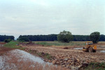 Hajnisko, pohled k Vesel, budova hradla v kov vlevo od trati,, 02.08.1997