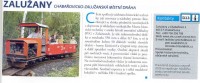 CZ Zaluzany 550 mm homebuilt loco engine Trabant tydenik CD