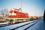 742.420 v nkl. vlaku do Plzn ek na odjezd v st. Kaznjov 18.2.2003