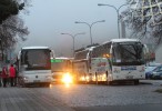 Rann pika v terminlu Zastvka u B. + vlukov autobusy (vluka Zastvka - Brno), 7. 11. 2013 ***